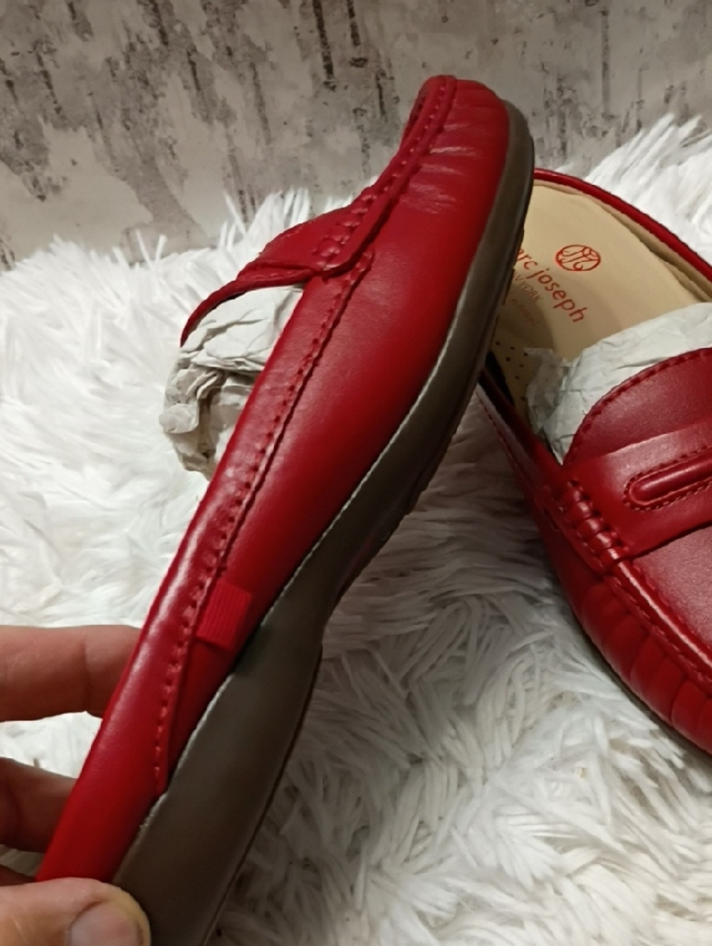 🌹 Marc Joseph New York 🌹 Lawrence Mule Shoes Women's Sz 8 🔥🆕🔥 - Picture 6 of 7